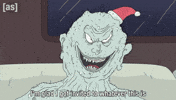 Santa Hat Yolo GIF by Adult Swim