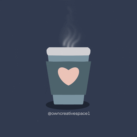 Owncreativespace1 coffee winter motivation lights GIF