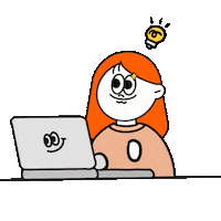 zetzero_official smile typing good idea newbie Sticker