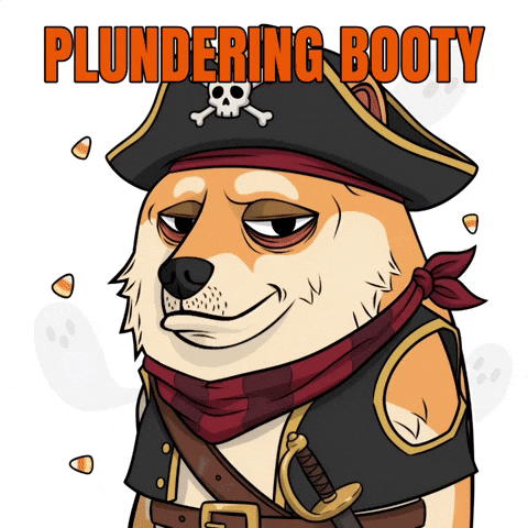 Halloween Pirate GIF by Doge Pound