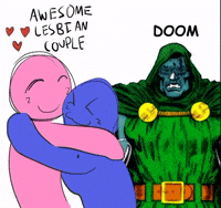 Kanyewestlover07911 couple marvel lesbian yuri GIF