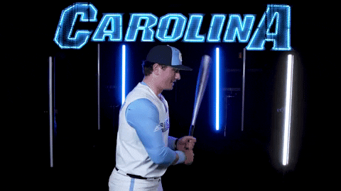 North Carolina Baseball GIF by UNC Tar Heels