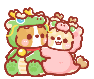 Happy Couple Sticker