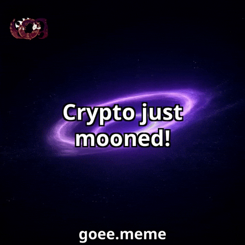 Space Glow GIF by Goeememe