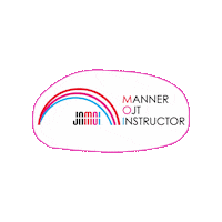 manner_instructor_jamoi moi サービス業の未来を輝かせたい jamoi mannerojtinstructor Sticker