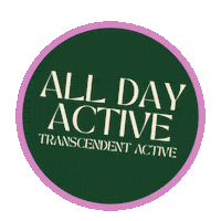 Activewear Sticker by Transcendent Active