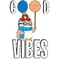 Happy Good Vibes Sticker by Pudgy Penguins