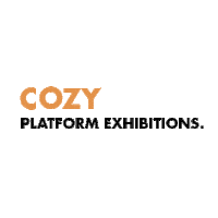 Cozy Sticker by Platform Exhibitions