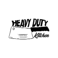 heavydutykitchen chef kitchen cook northern ireland Sticker