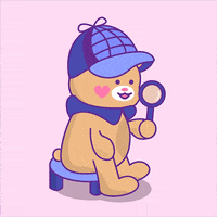 Bear Mystery GIF by Jessica Lau