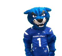 Dab Pounce Sticker by Georgia State University