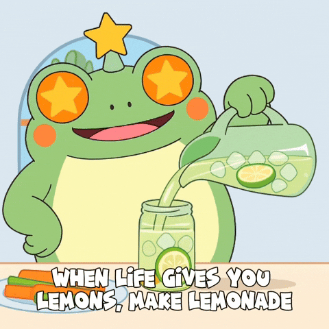 When Life Gives You Lemons Lemonade GIF by Tamitos