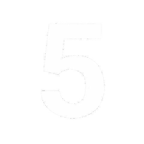 Doodle Number Sticker by Huddl Studio