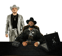 Gerardo Ortiz Alfredo Sticker by Downtown Artist & Label Services