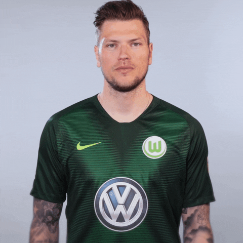 Soccer Reaction GIF by VfL Wolfsburg