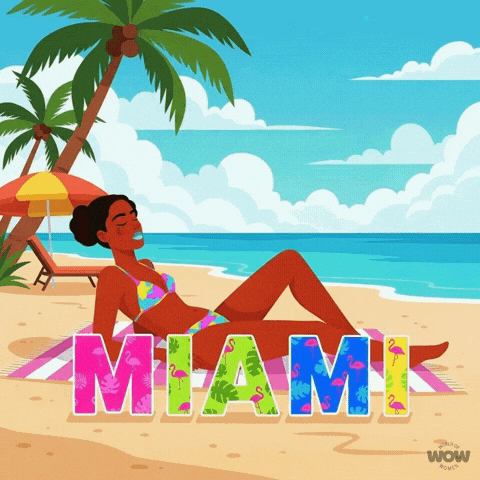 Happy Miami Beach GIF by World Of Women