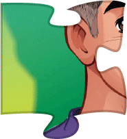 Puzzle Sticker by Turma da Mônica