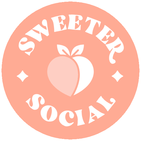 sweetersocialau giphyupload social media photographer peach Sticker