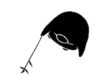 Penguin Tickling Sticker by Melissa Goh