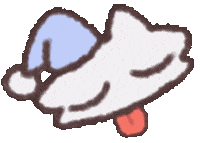 Cat Sleep Sticker