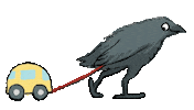 abicushman animals car animal bird Sticker