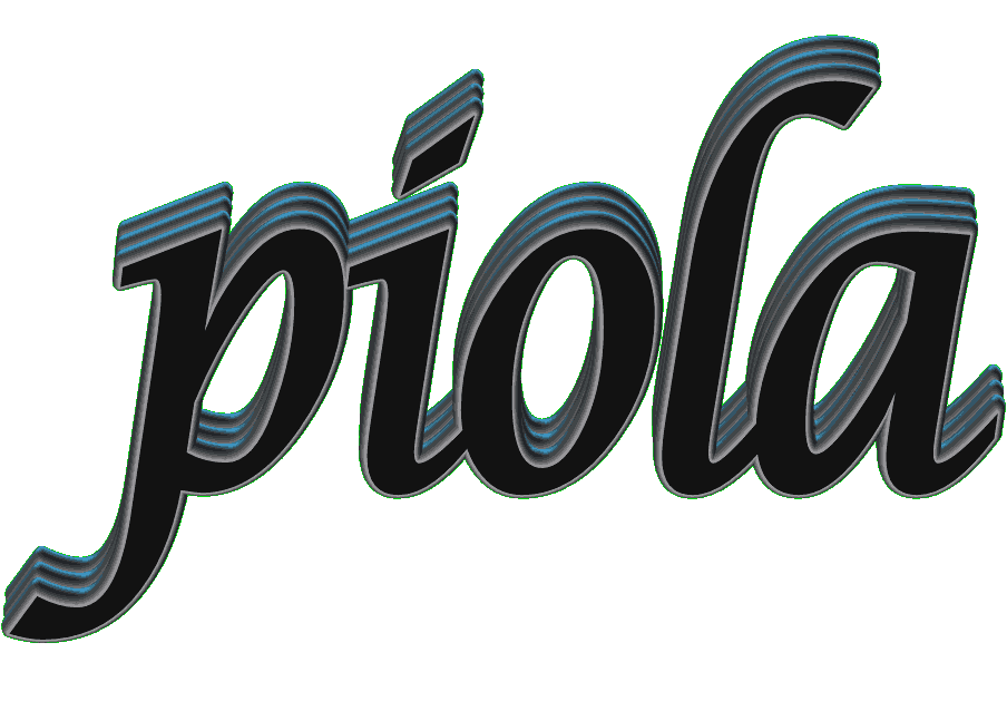 3D Piola Sticker