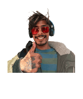 Road Trip Thumbs Up Sticker by NikhiL Keolan Gounden