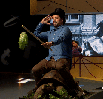 On My Way Comedy GIF by The QI Elves
