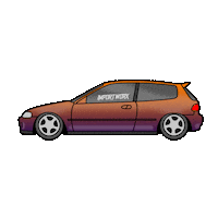Honda Cars Sticker by ImportWorx