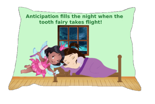 Tooth Fairy Love Sticker