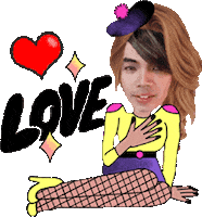 qibe love Sticker by AridenaOSD