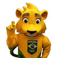Celebrating Summer Olympics Sticker by Time Brasil
