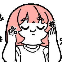 Girl Listen Sticker