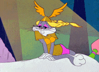 crossdressing bugs bunny GIF