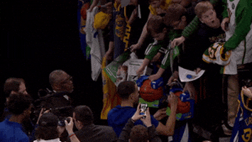 Golden State Warriors Fans GIF by NBA