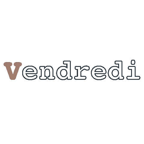 Vendredi Jour Sticker