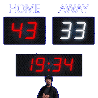 33 Away Sticker