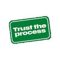 Trust Process Sticker by Creatomatic