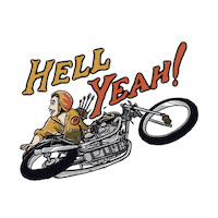 Motorcycle Soldier Sticker