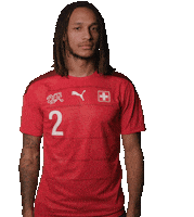 Look There Kevin Mbabu Sticker by Swiss Football Association