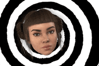lil miquela spiral GIF