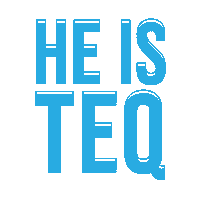 teqis blue boy him he Sticker