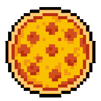 Food Pixel Sticker by HAZ