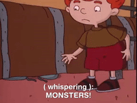 nicksplat aaahh real monster GIF