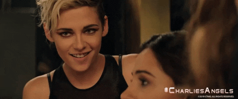 kristen stewart charlies GIF by Charlie's Angels