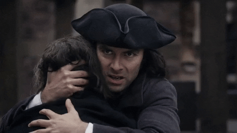 Comforting Aidan Turner GIF by Poldark