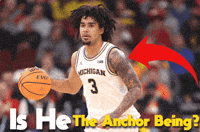 Michigan Basketball Goat GIF