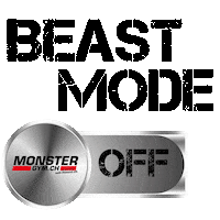 Beast Mode Gym Sticker by self-fitness.ch