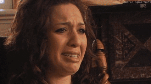 teen mom crying GIF