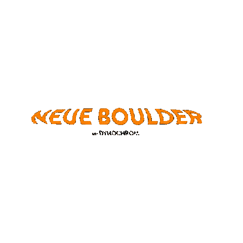 Neu Boulder Sticker by Dynochrom